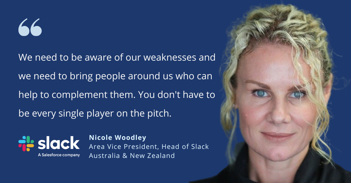 Slack's Nicole Woodley on Being a Woman Leader in Tech