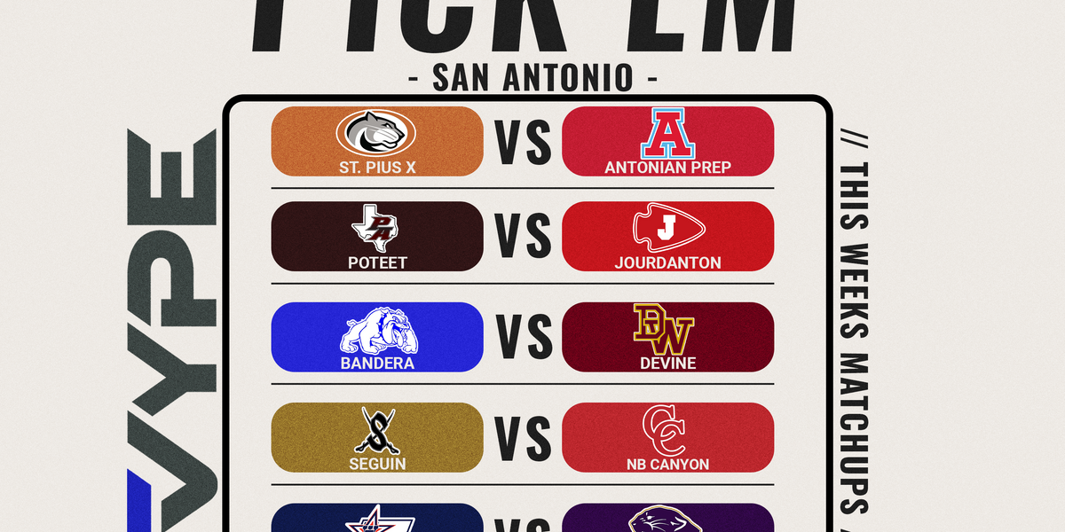 VYPE San Antonio Week 11 Pick 'em - VYPE