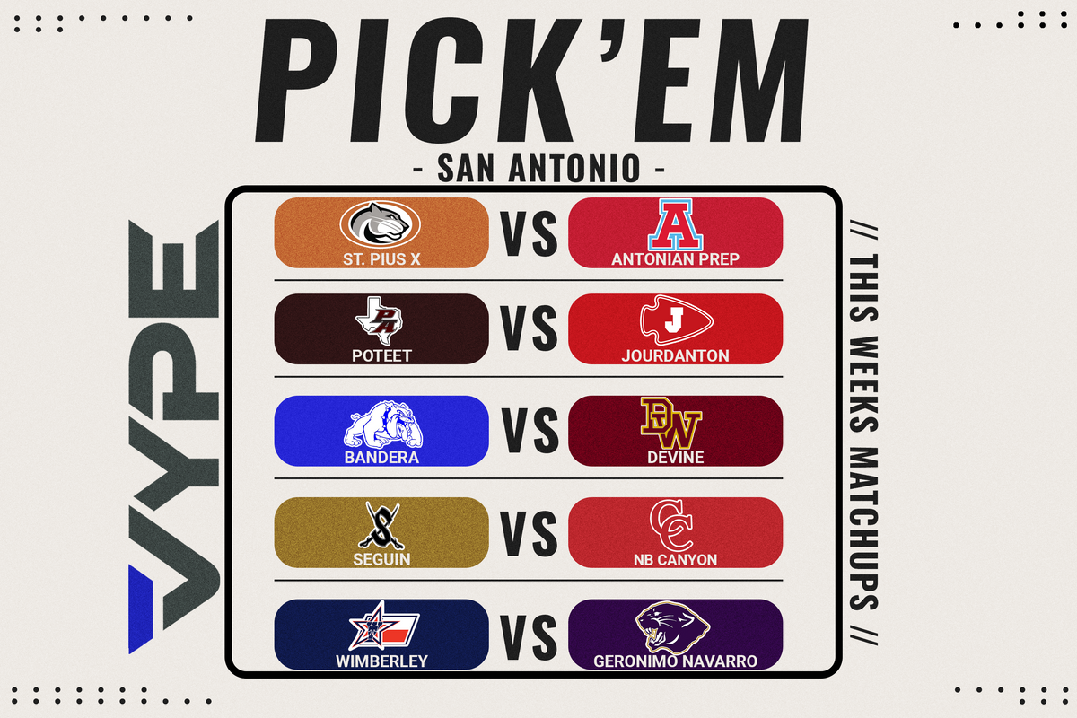 VYPE San Antonio Week 9 Pick 'em