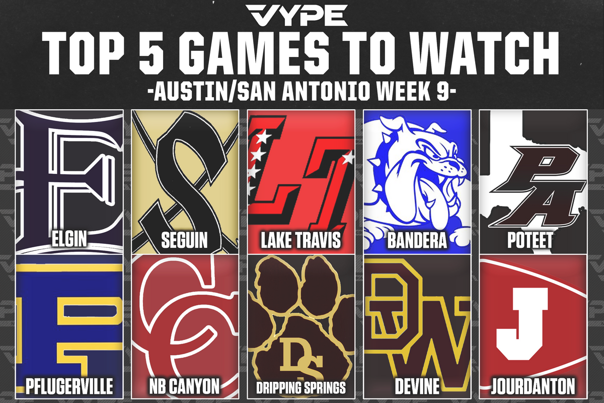 5-To-Watch: Austin/San Antonio- Week 9