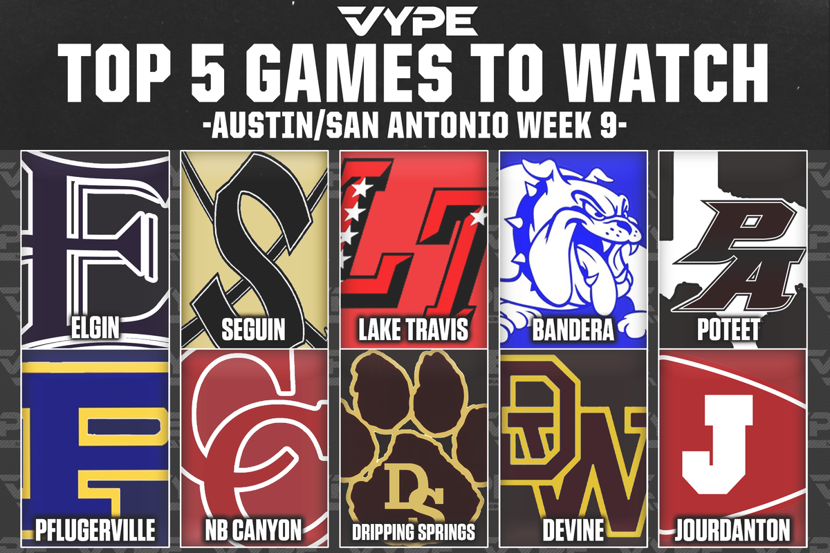 5-To-Watch: Austin/San Antonio- Week 9