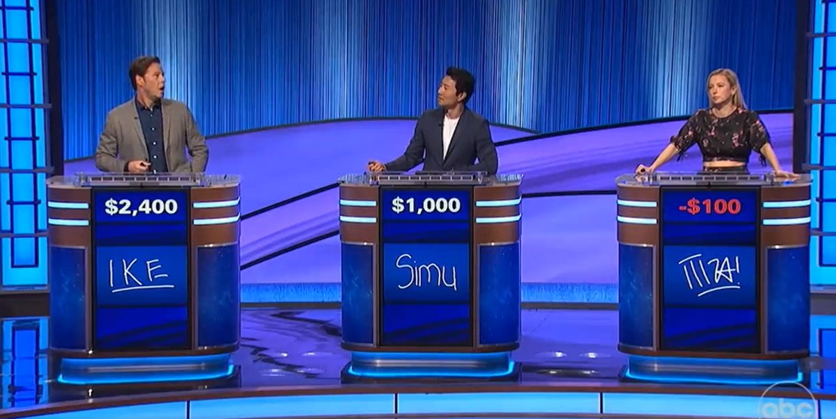 'Celebrity Jeopardy!' Takes Hilarious Turn After Simu Liu Calls Out Fellow Contestant's 'Filipinos' Answer