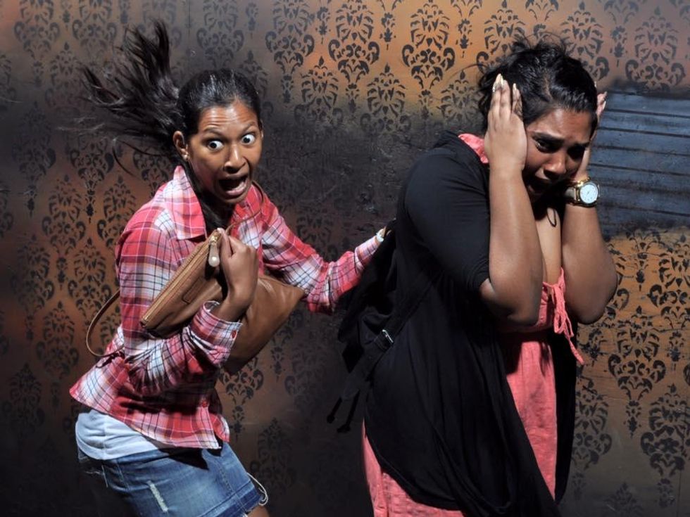 haunted house reactions