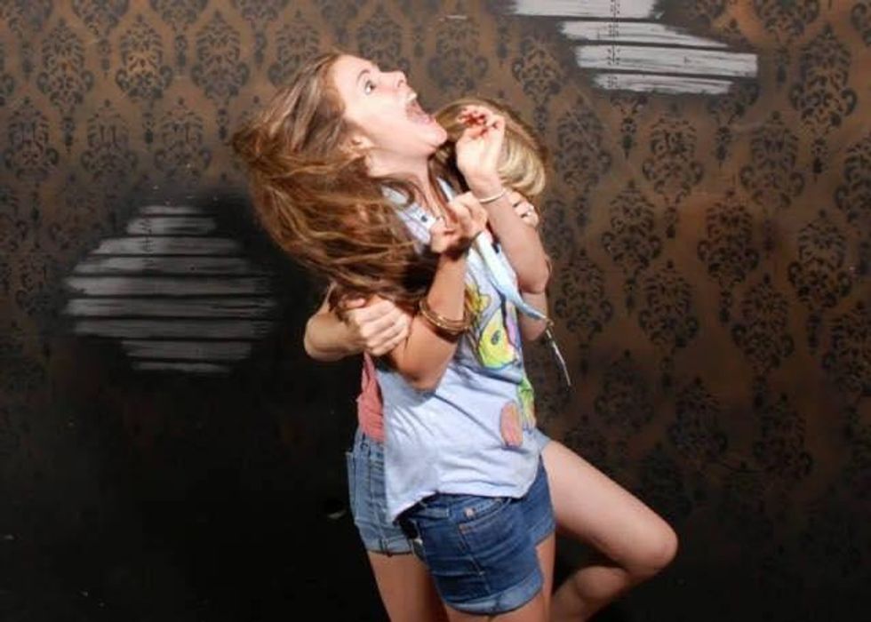 haunted house reactions