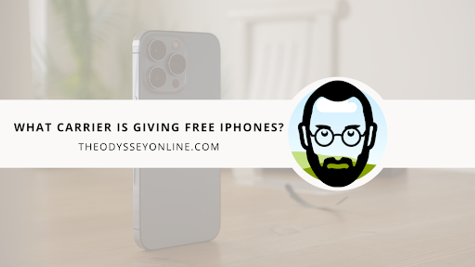 What carrier is giving free iPhones?