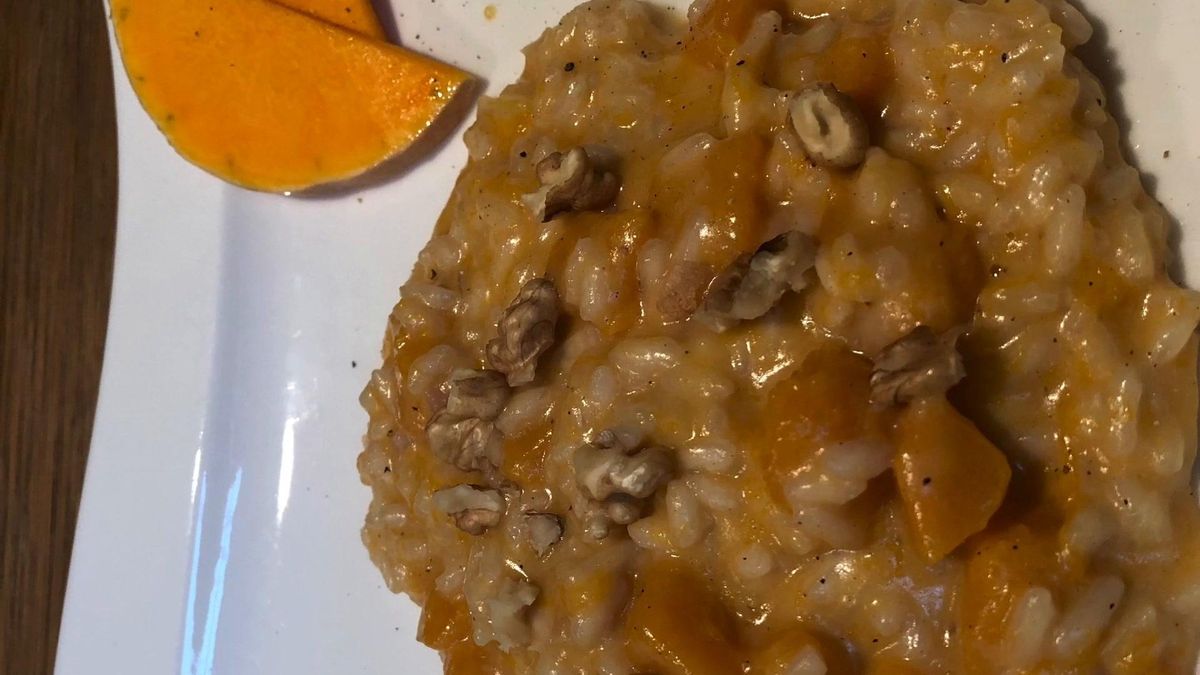 Cuciniamo insieme: risotto d'autunno