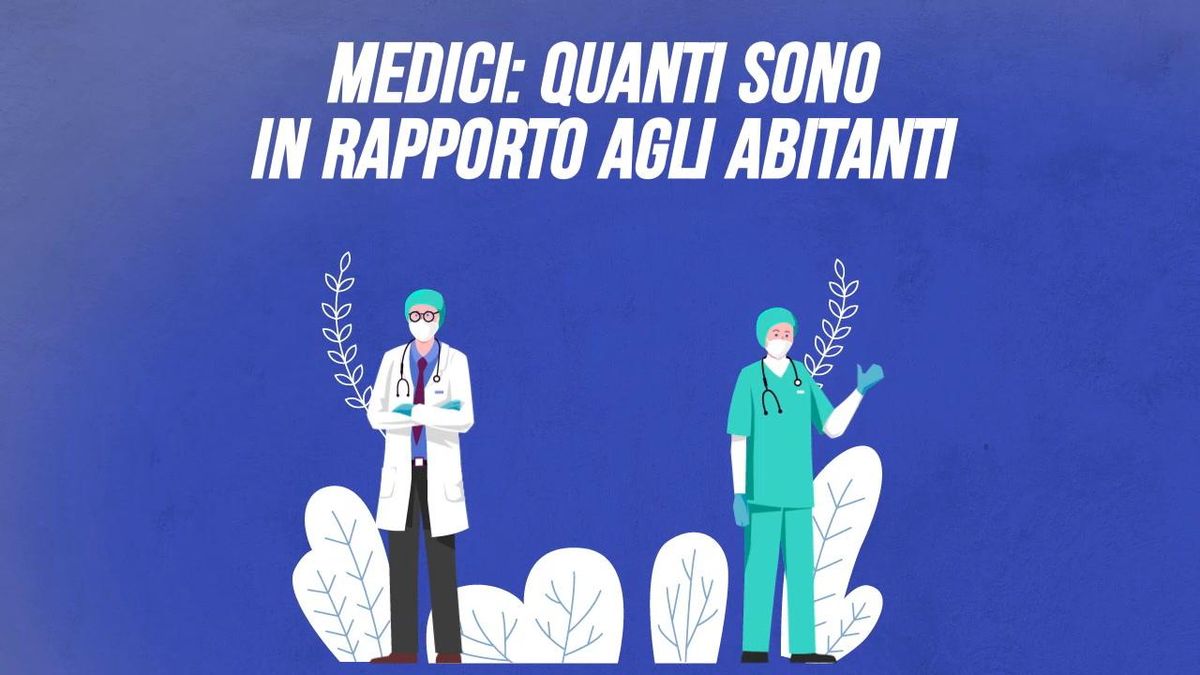 Medici: quanti sono in rapporto agli abitanti