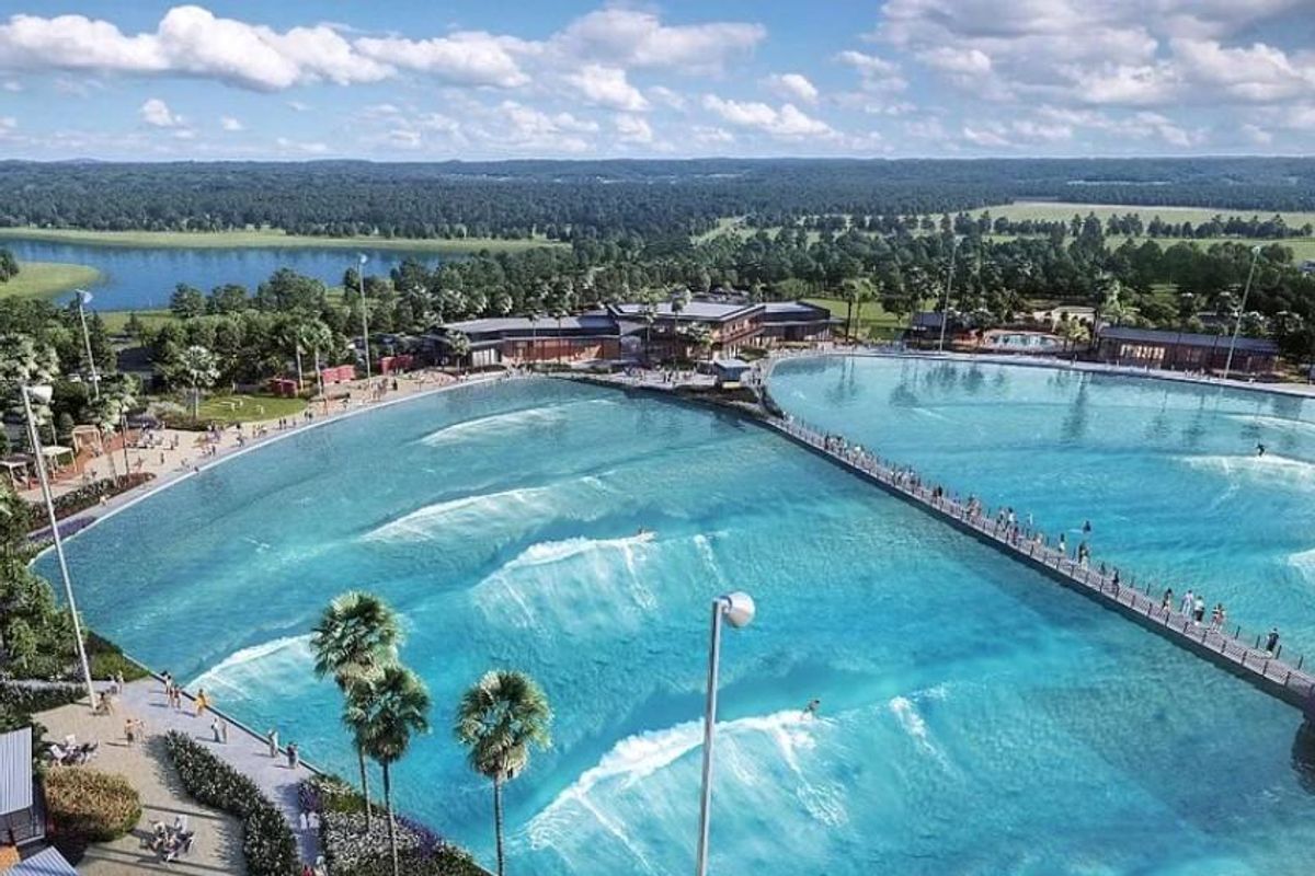 Totally rad surfing lagoon paradise rides into Houston promising ocean-perfect waves