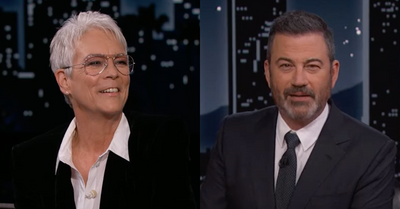 Jamie Lee Curtis Signs 'Halloween' Contract On 'Jimmy Kimmel': VIDEO -  Comic Sands
