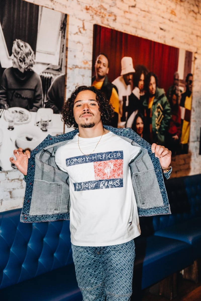 Anthony Ramos Designed a Collection With Tommy Hilfiger - PAPER 