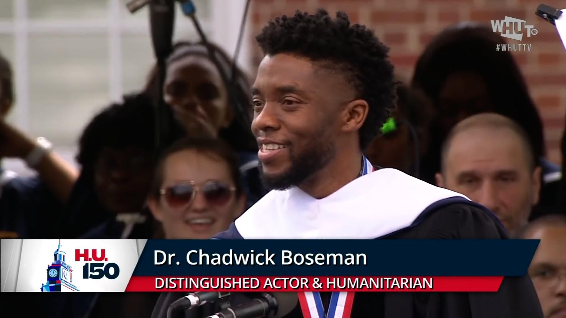 Commencement speech, Chadwick Boseman, graduation