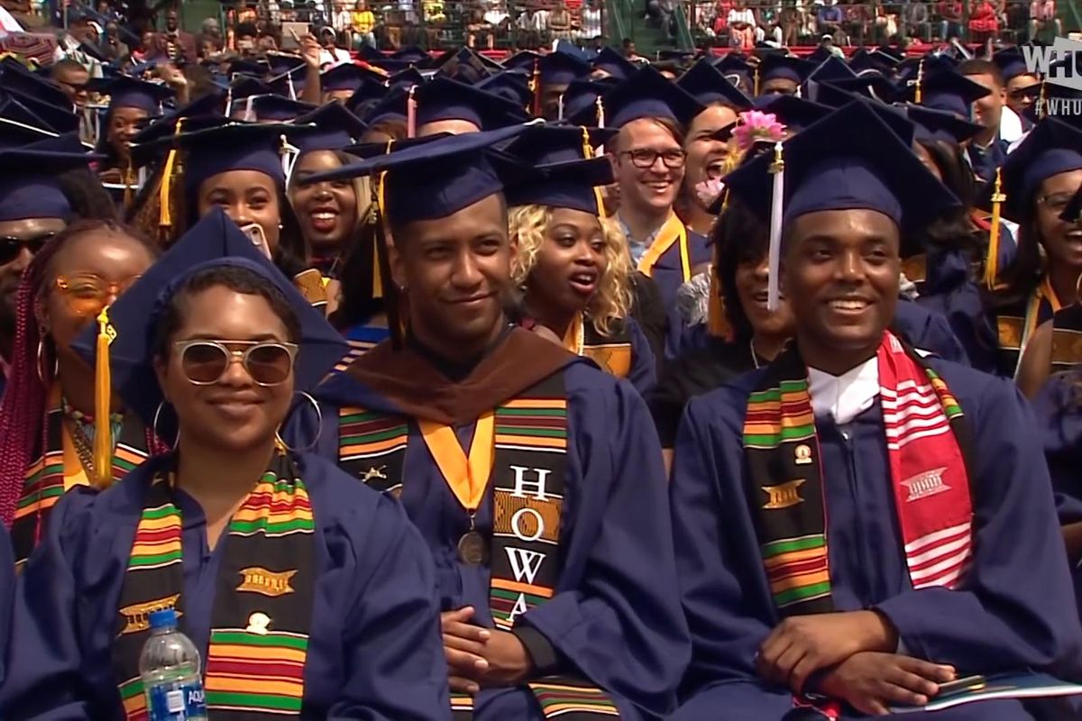 Graduating class, Howard University, growth and potential
