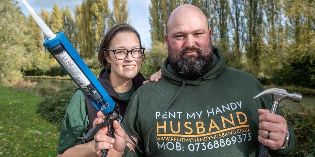 Woman rents out her husband as a handyman