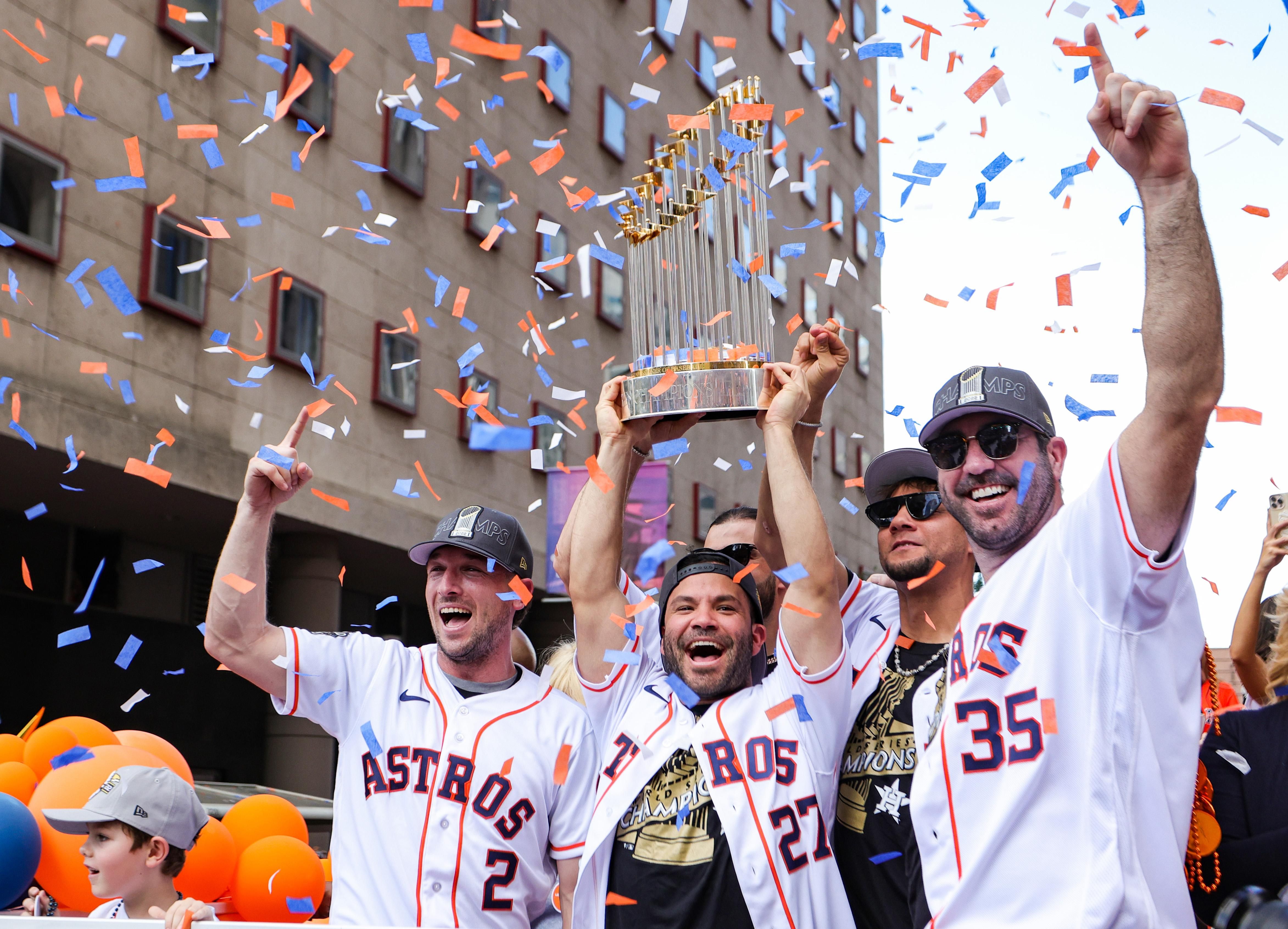 Robert Flores puts the cherry on top of Houston Astros championship run