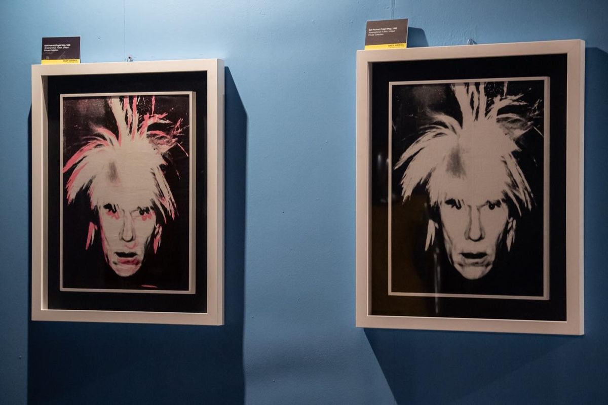 Andy Warhol alla Fabbrica del Vapore di Milano