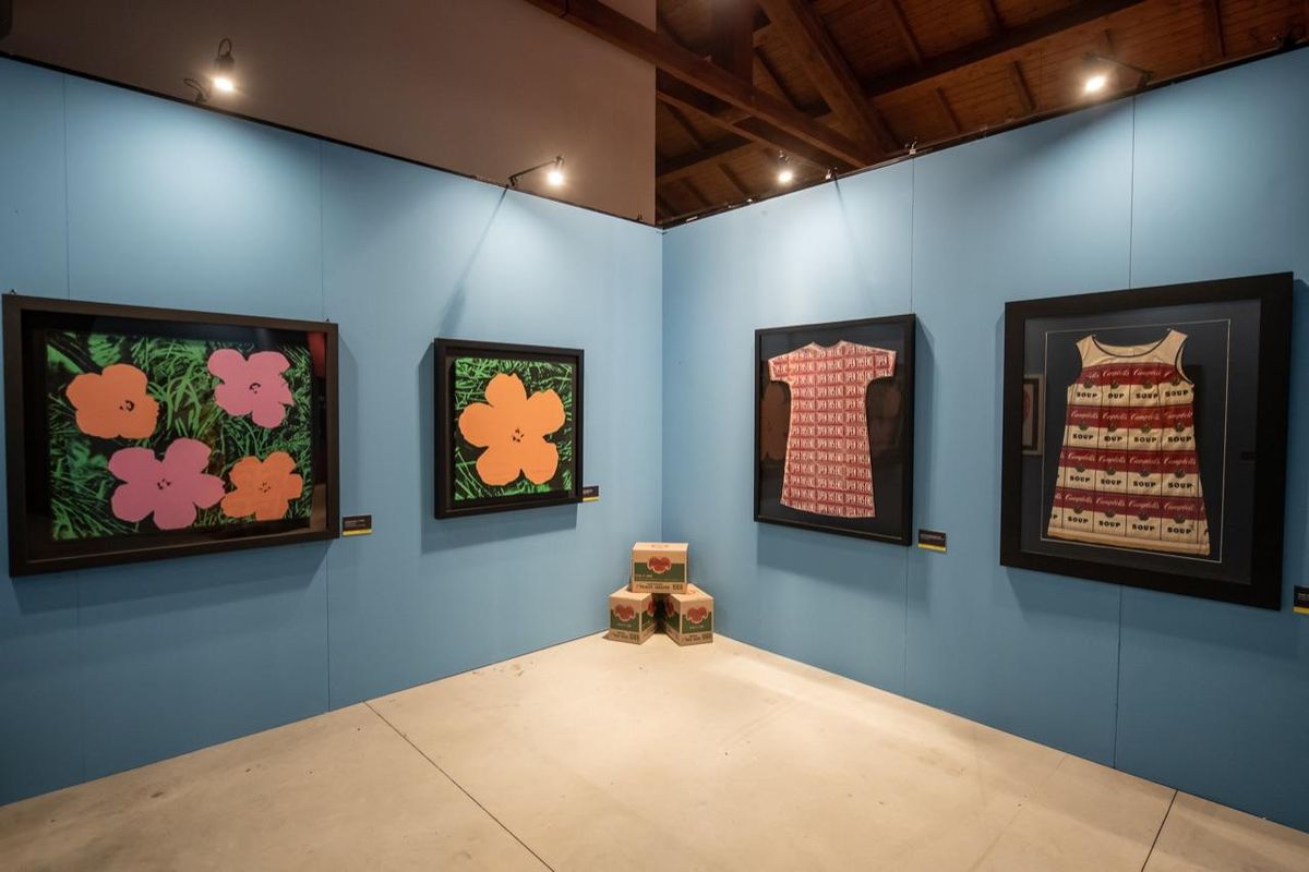 Andy Warhol alla Fabbrica del Vapore di Milano