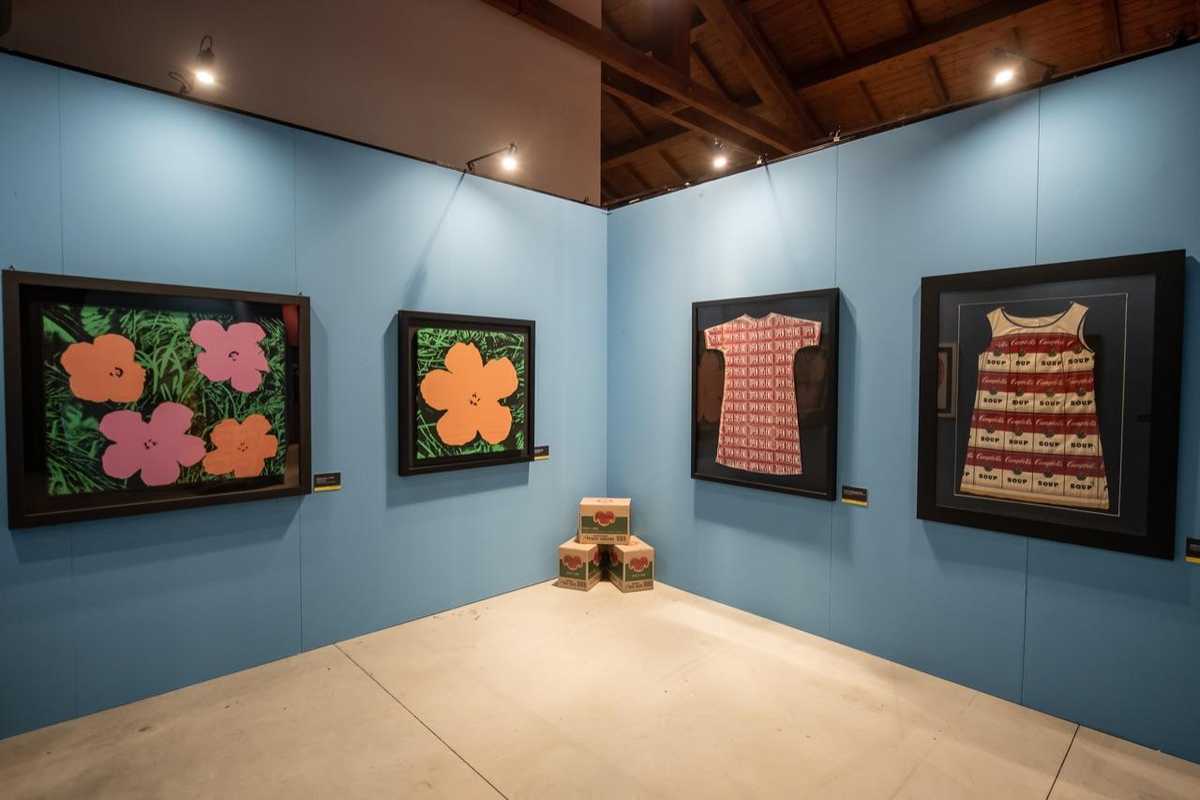 Andy Warhol alla Fabbrica del Vapore di Milano