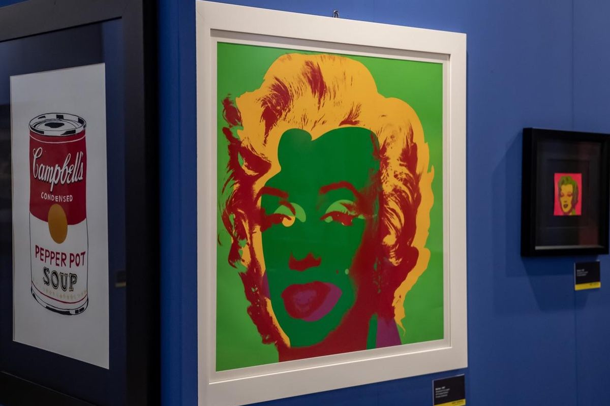 Andy Warhol alla Fabbrica del Vapore di Milano