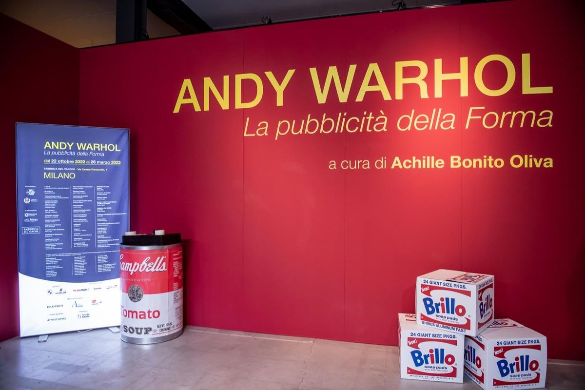 Andy Warhol alla Fabbrica del Vapore di Milano