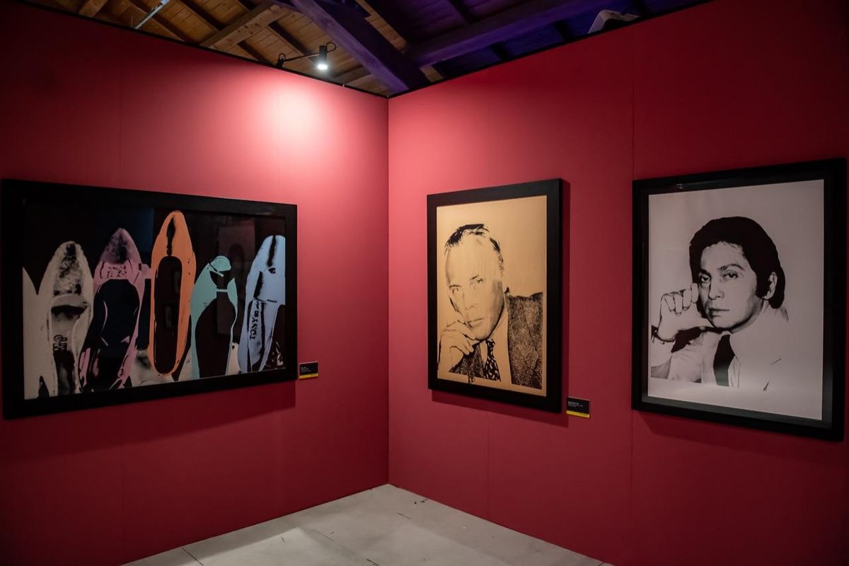 Andy Warhol alla Fabbrica del Vapore di Milano