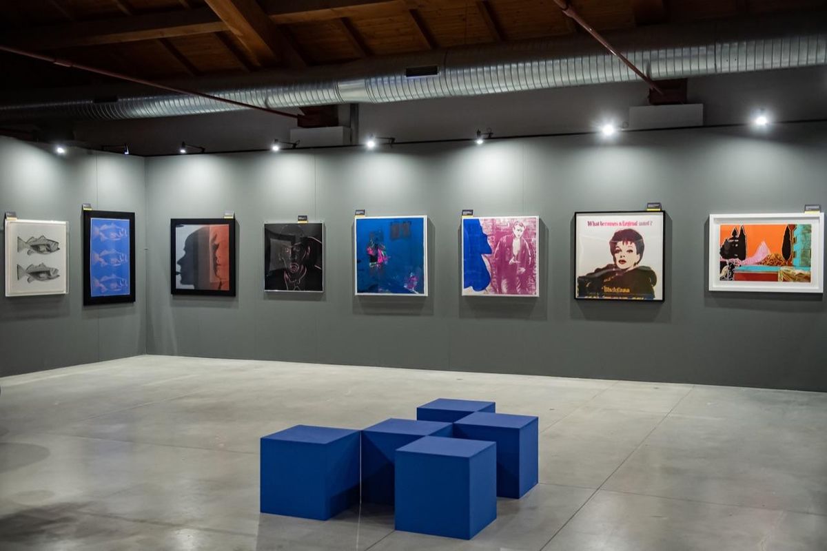 Andy Warhol alla Fabbrica del Vapore di Milano