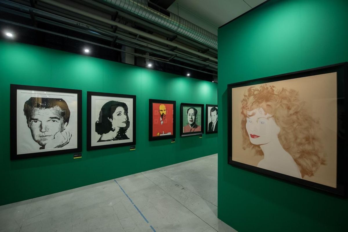 Andy Warhol alla Fabbrica del Vapore di Milano