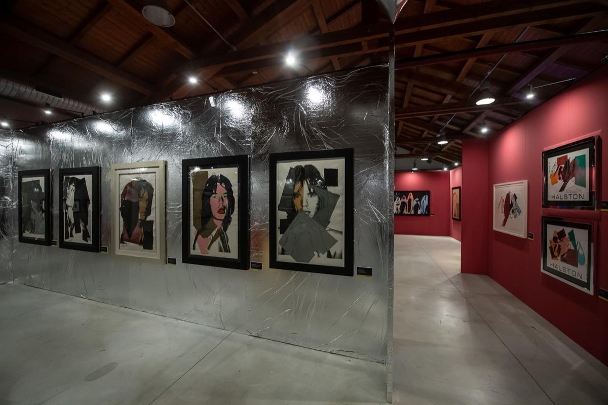 Andy Warhol alla Fabbrica del Vapore di Milano