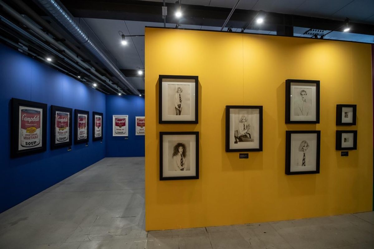 Andy Warhol alla Fabbrica del Vapore di Milano