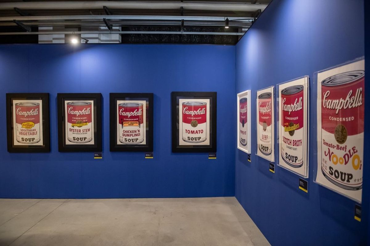 Andy Warhol alla Fabbrica del Vapore di Milano