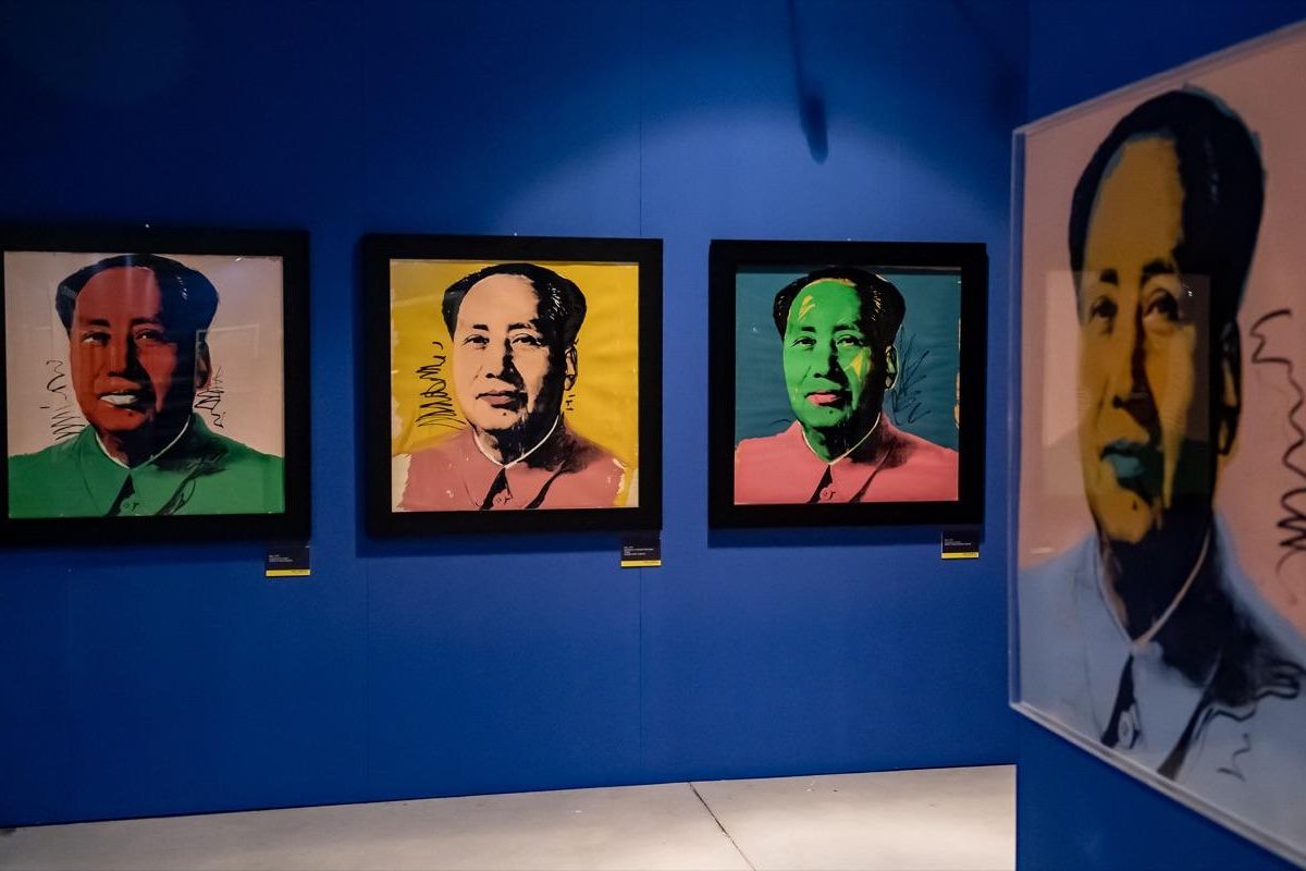 Andy Warhol alla Fabbrica del Vapore di Milano