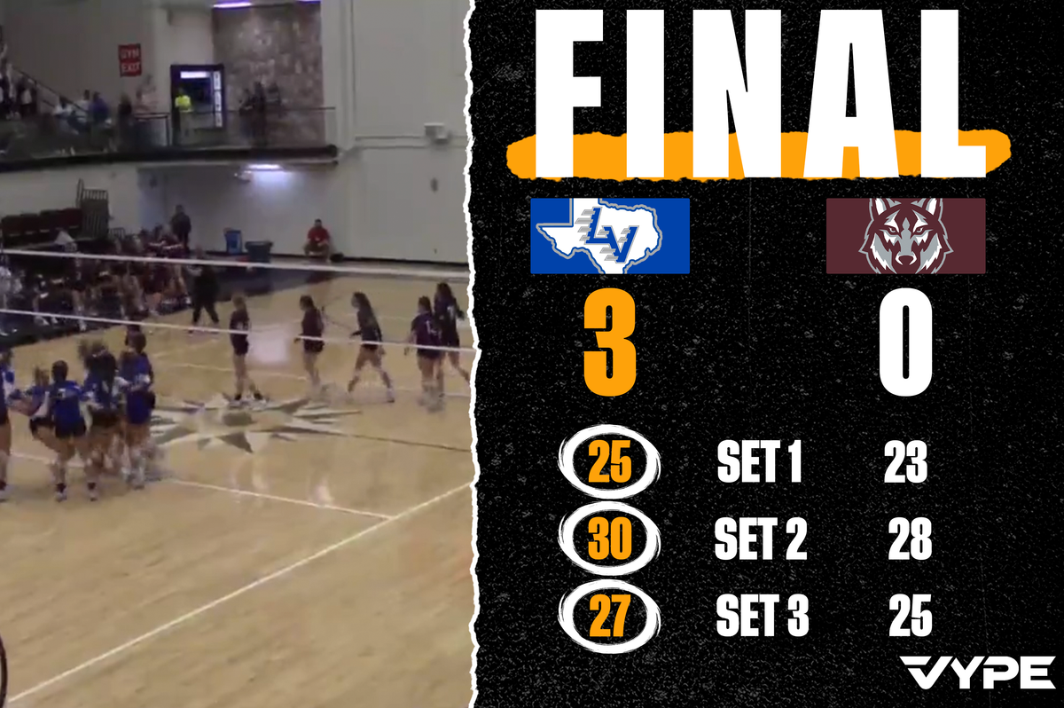 VYPE Live Playoff Volleyball Highlights: La Vernia vs Davenport
