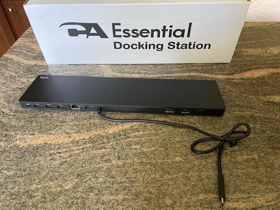 a photo of Cyber Acoustics Essential Docking Station