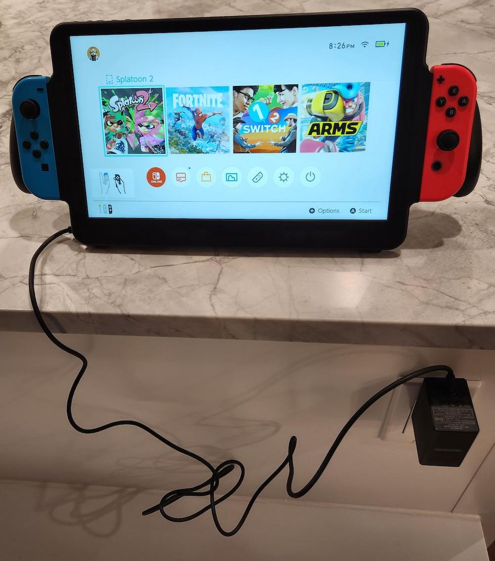 a photo of Up-Switch by Oriion plugged in