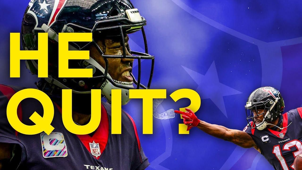 It sure looks like Brandin Cooks is making a statement to the Houston Texans