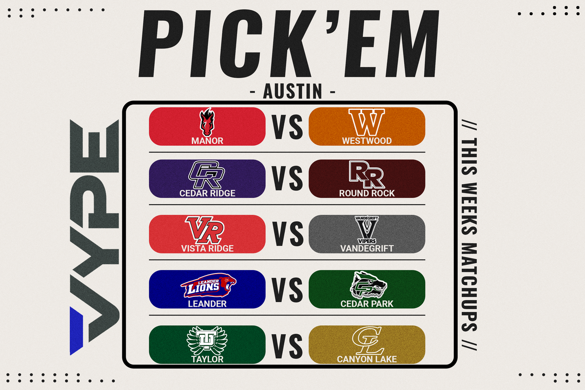 VYPE Austin Week 10 Pick 'em