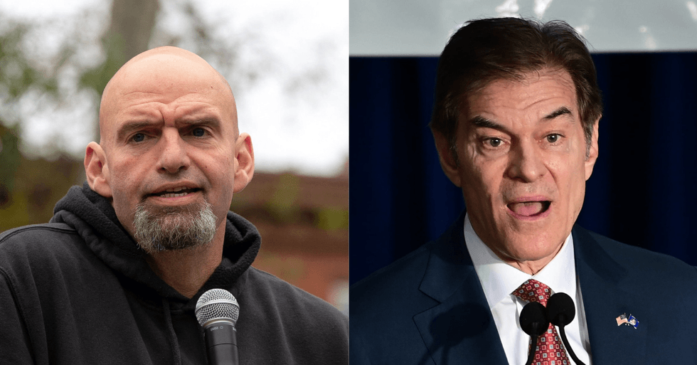 John Fetterman; Mehmet Oz