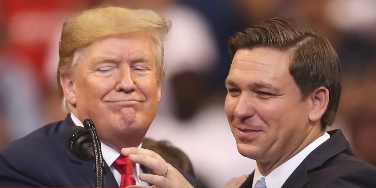 Donald Trump Has A Nasty New Nickname Waiting For Ron DeSantis - Vimarsana News