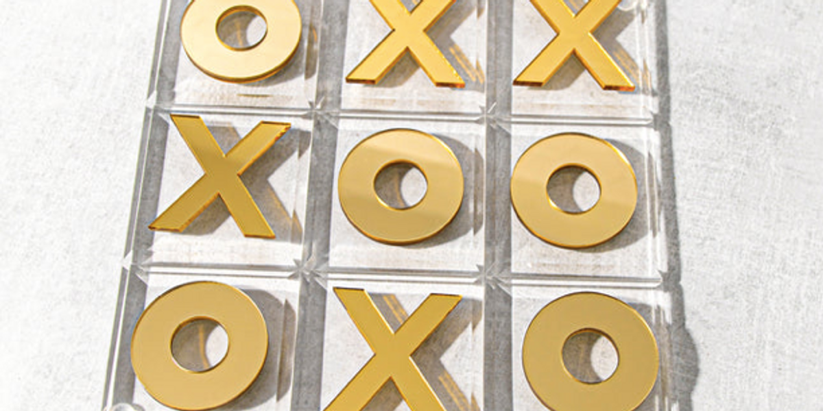 Luxury Tic Tac Toe Set