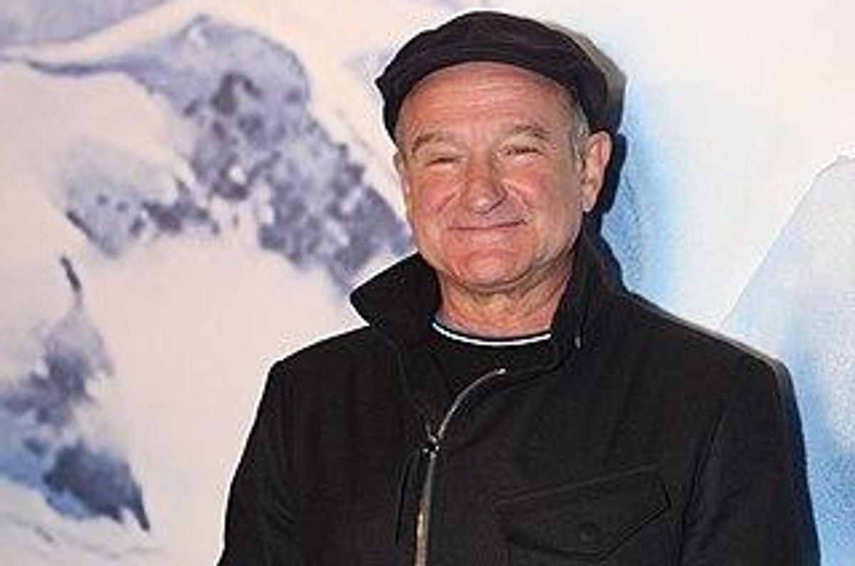Robin Williams; funny video; YouTube; video compilation