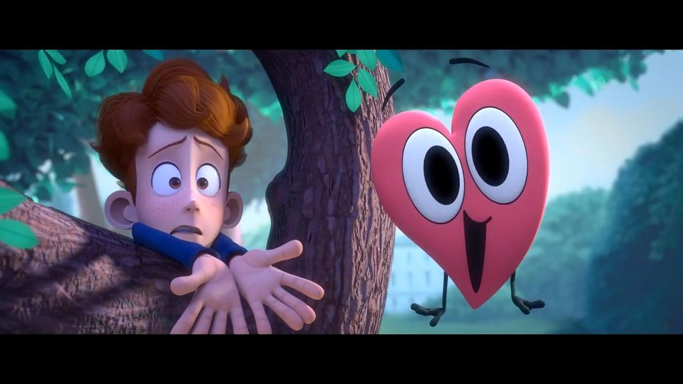 Adorable animated short tells the story of a gay kid 'outed by his heart'