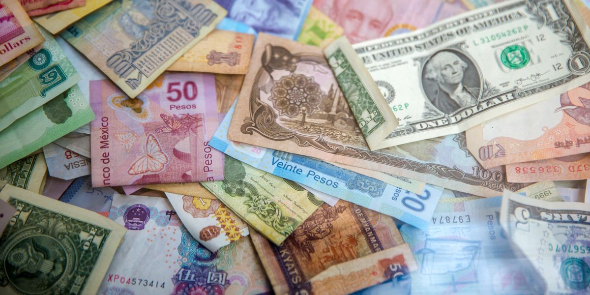 paper currency from multiple countries
