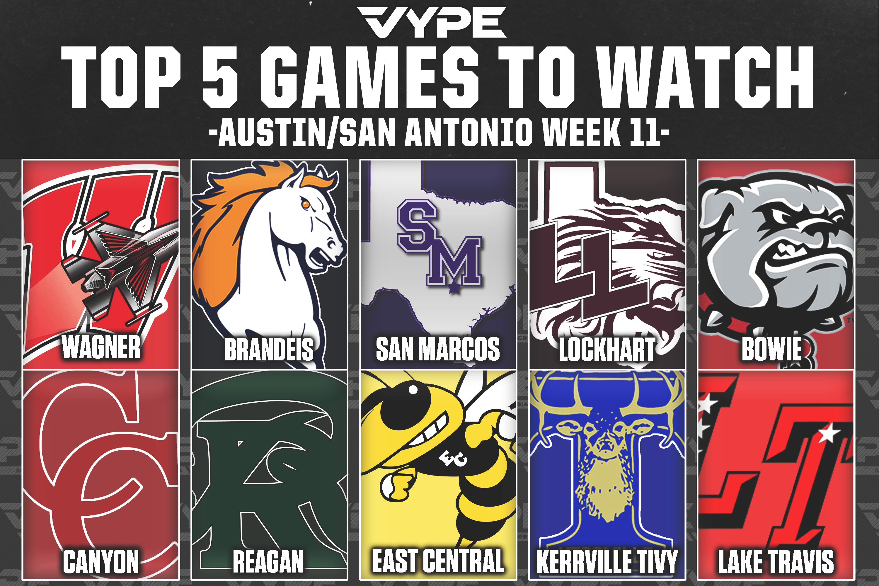 5-To-Watch: Austin/San Antonio- Week 11