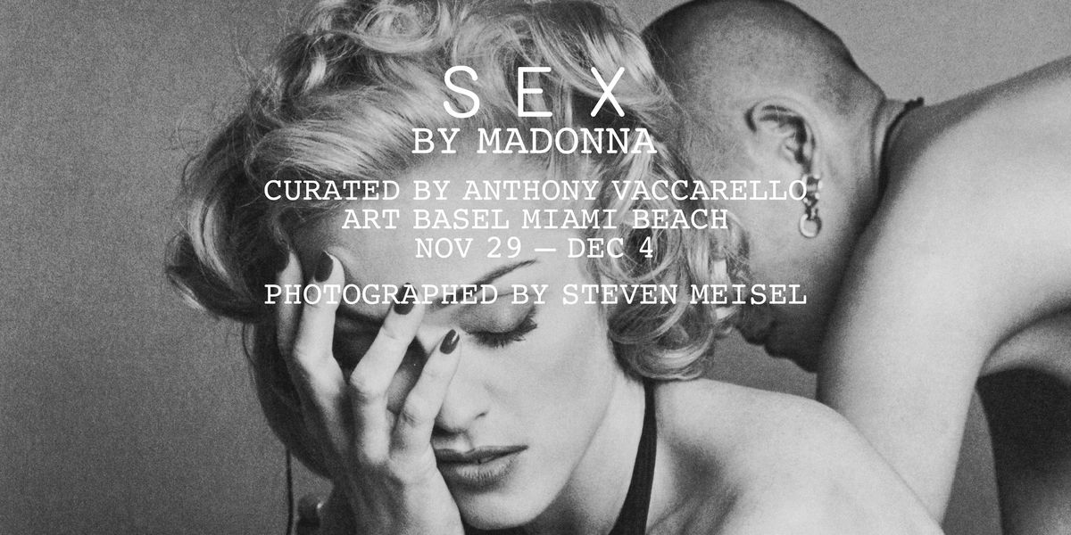 Saint Laurent Is Bringing Madonna's 'Sex' Book to Life With a Miami Exhibit
