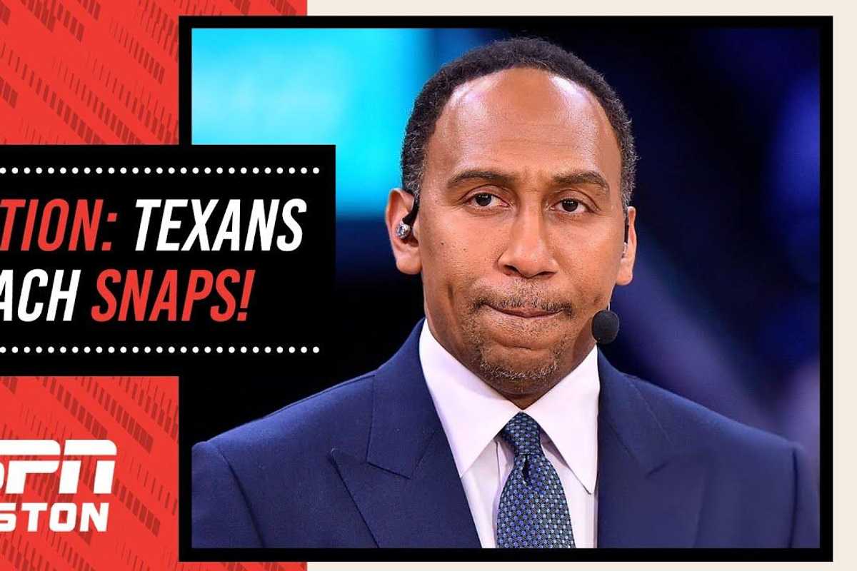 How Stephen A. Smith's take on Texans' drama-filled press conference misses the mark