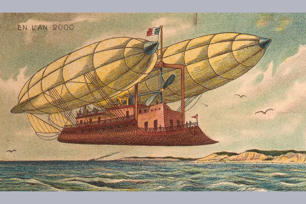 technology, predictions, artist, world's fair 1900