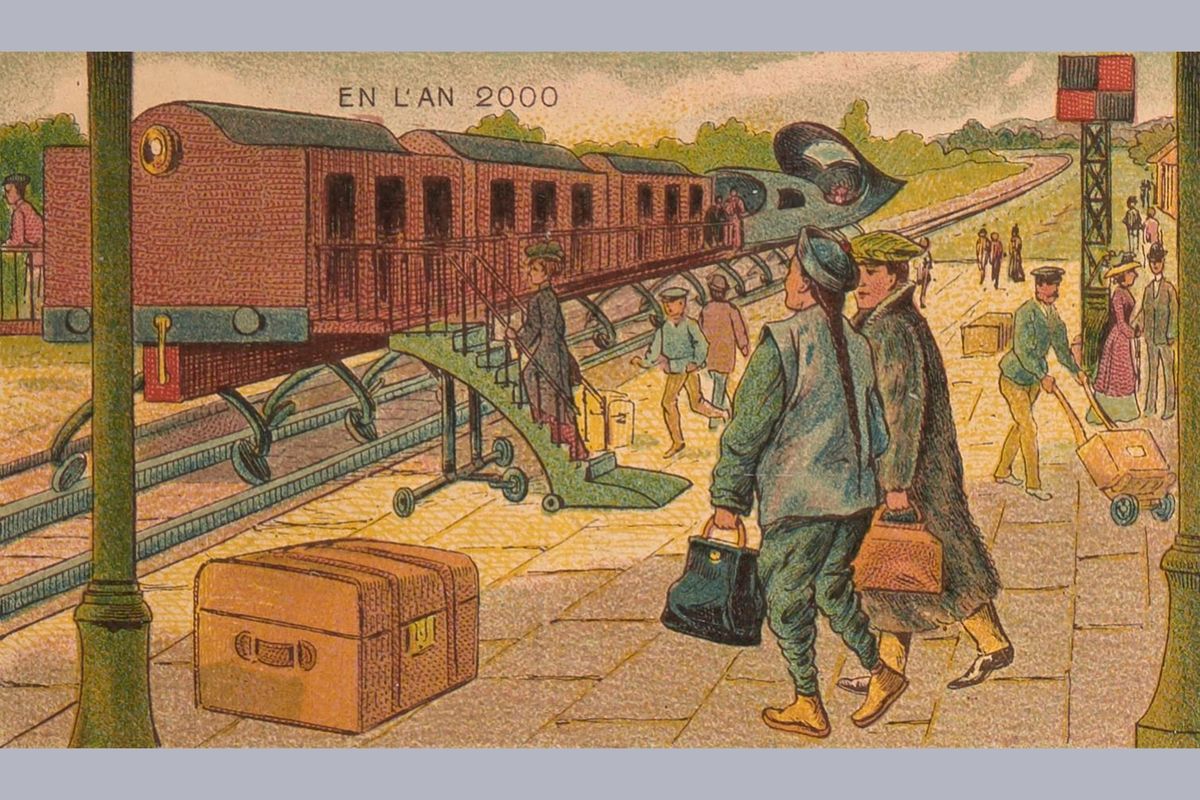 electric train, travel, technology, predictions