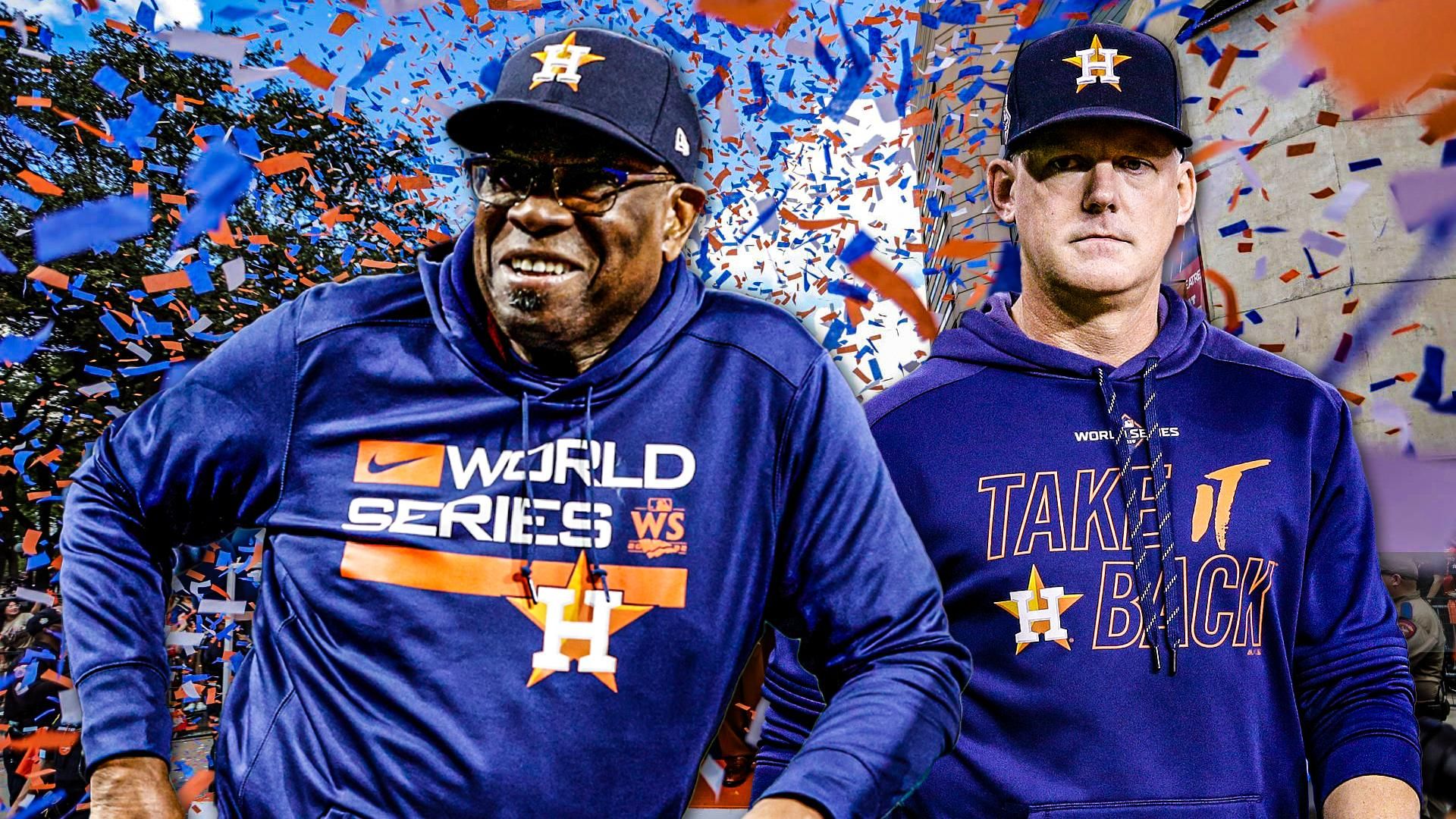 Astros Dusty Baker, AJ Hinch