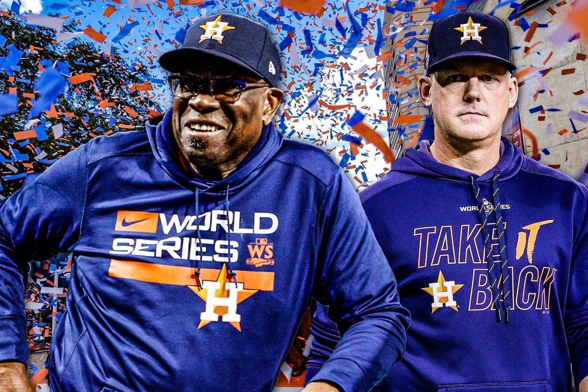 Astros Dusty Baker, AJ Hinch
