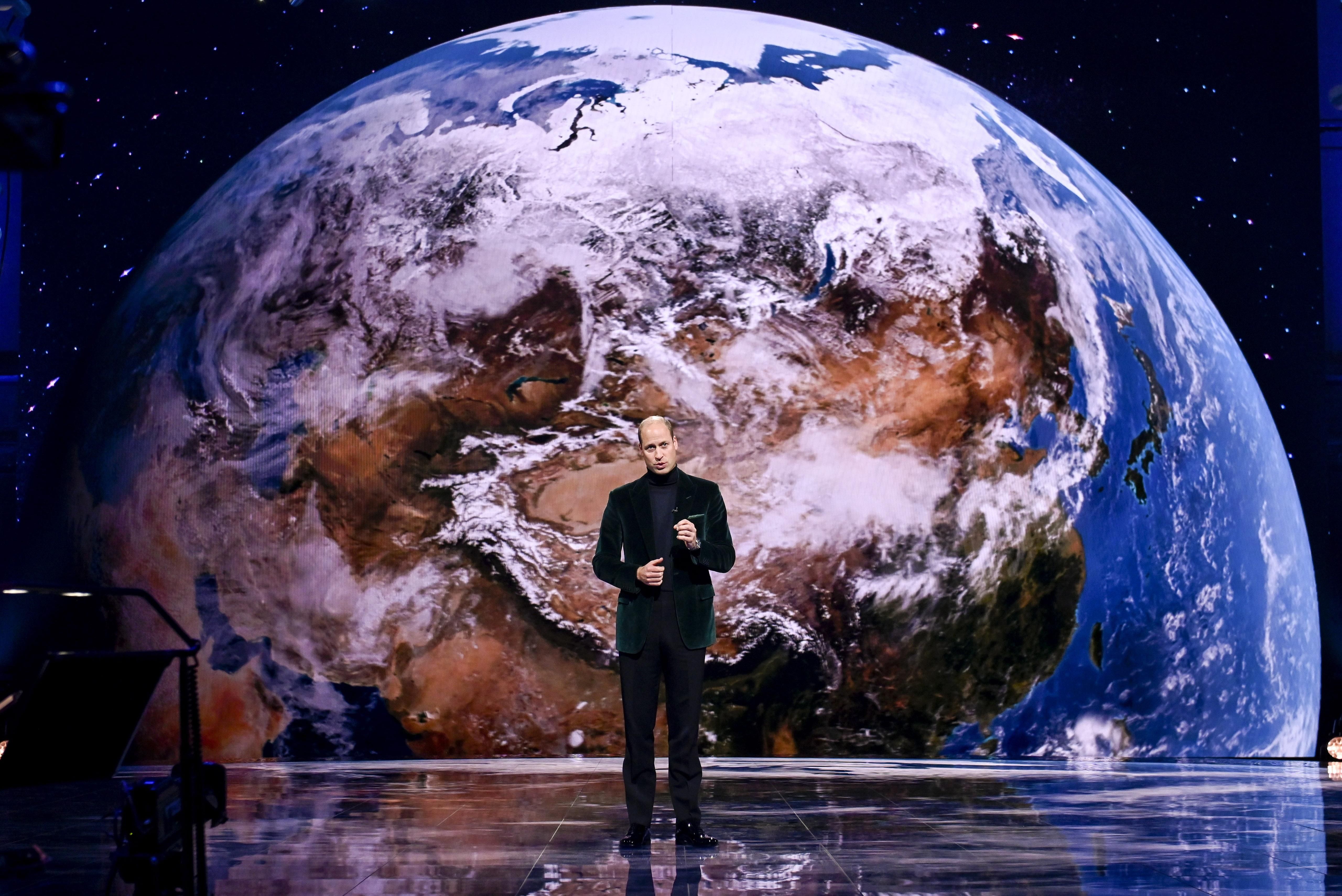 Prince William prepares to announce the next great innovators who will save our planet