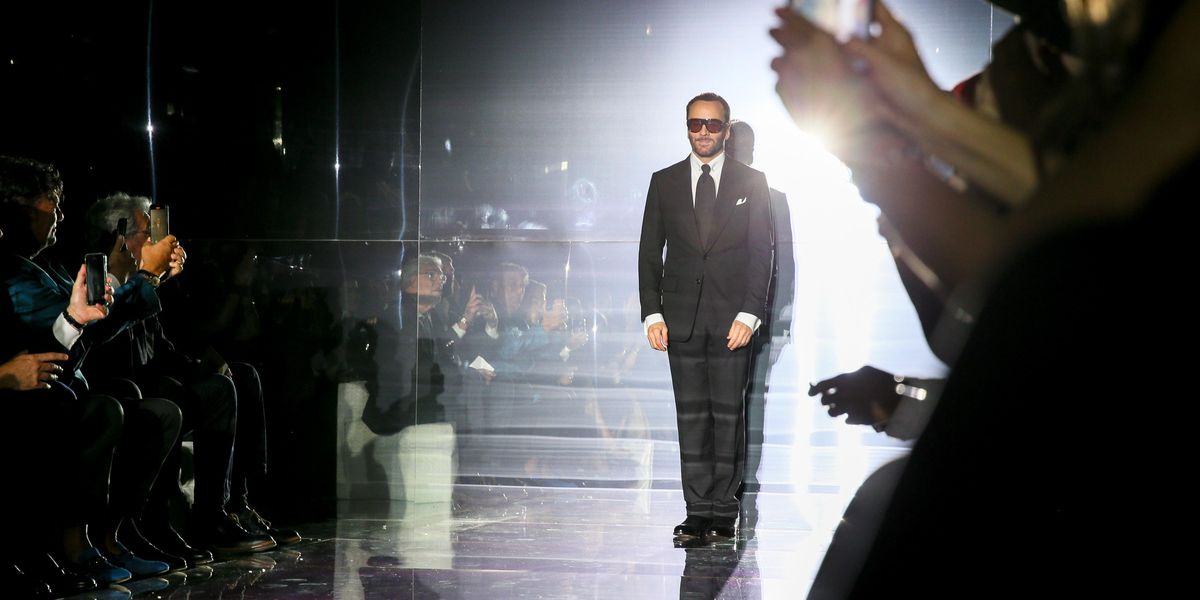 The use of Instagram shopping by luxury brand Tom Ford (@tomford